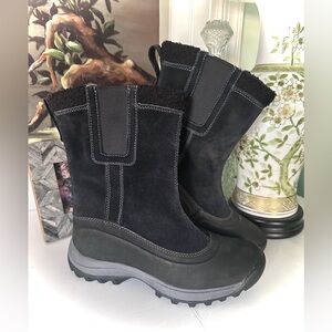 Timberland Canard Pull-On boots in black suede